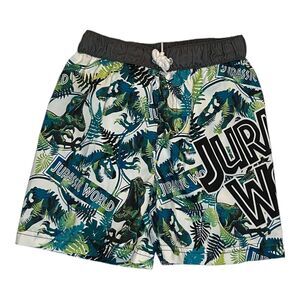 Boy’s Vanilla Underground Universal Jurassic World Dinosaur Swim Trunks Size 7